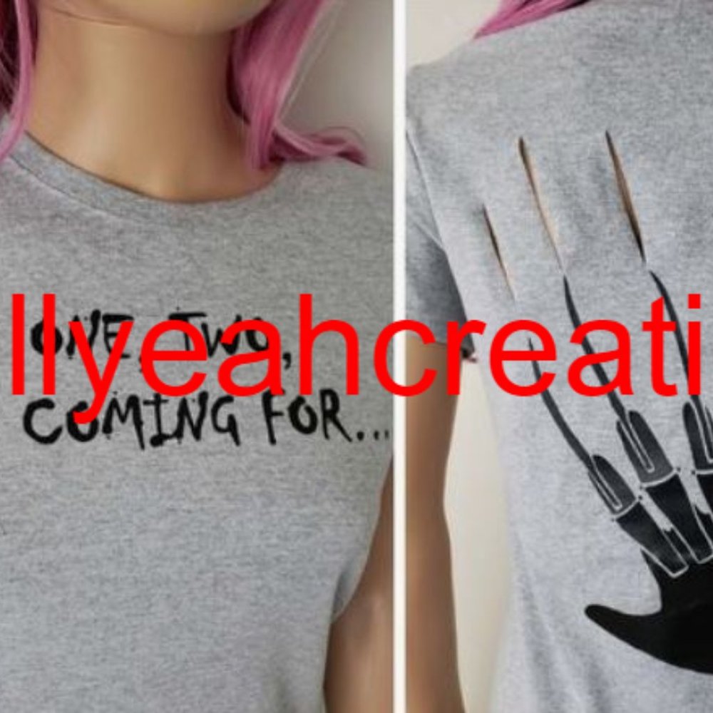 CUSTOM MADE HALLOWEEN T- SHIRTS